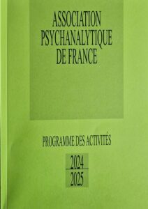 Programme des activités